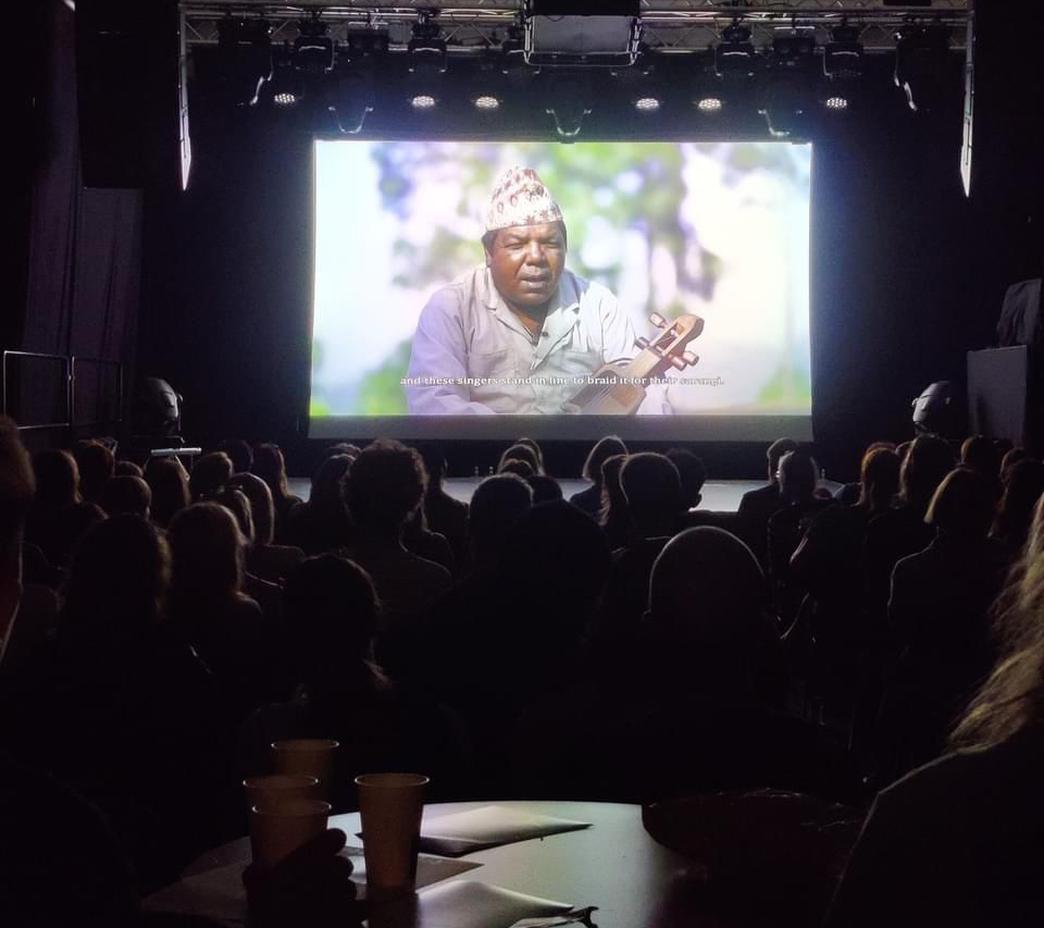 Pradeep Dhakal's Gaine screens at the CultuReels Ethnographic Film Fesitval in Helsinki